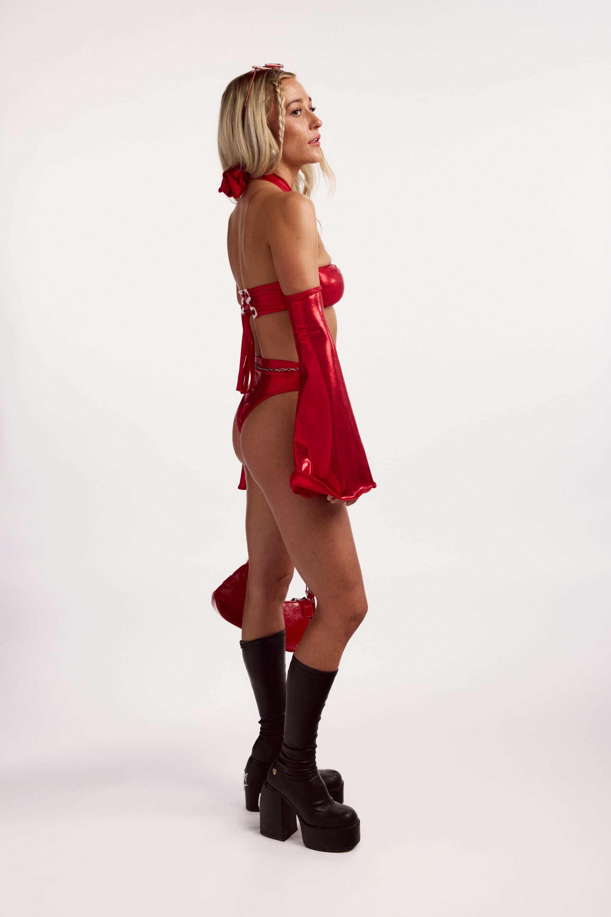 Cherry Bomb Bell Sleeve