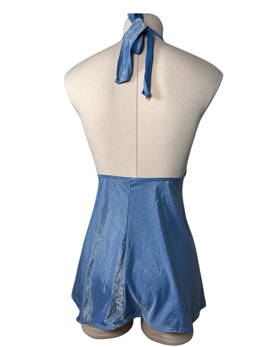 Sparkle Mini Dress Blue (M)