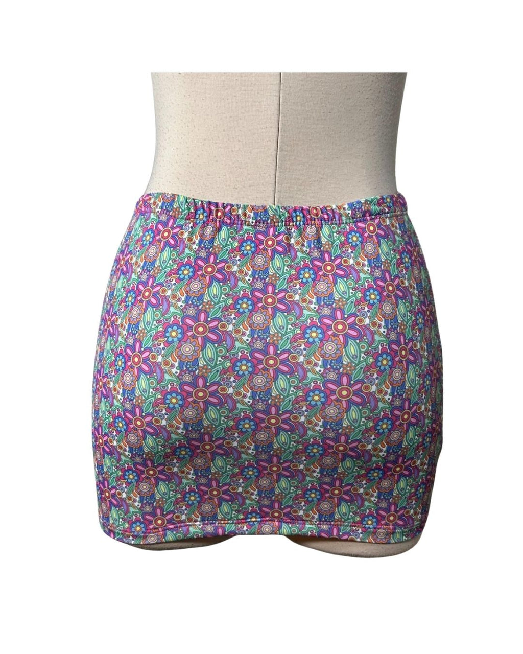Floral Mini Skirt (S/M)