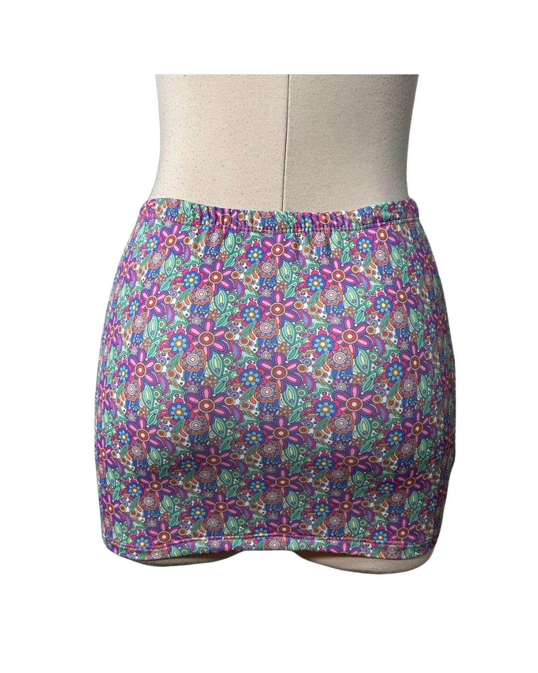 Floral Mini Skirt (S/M)