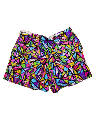 shattered glass men's short - medium