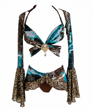 Dreamz Ruffle Bottom - Blue