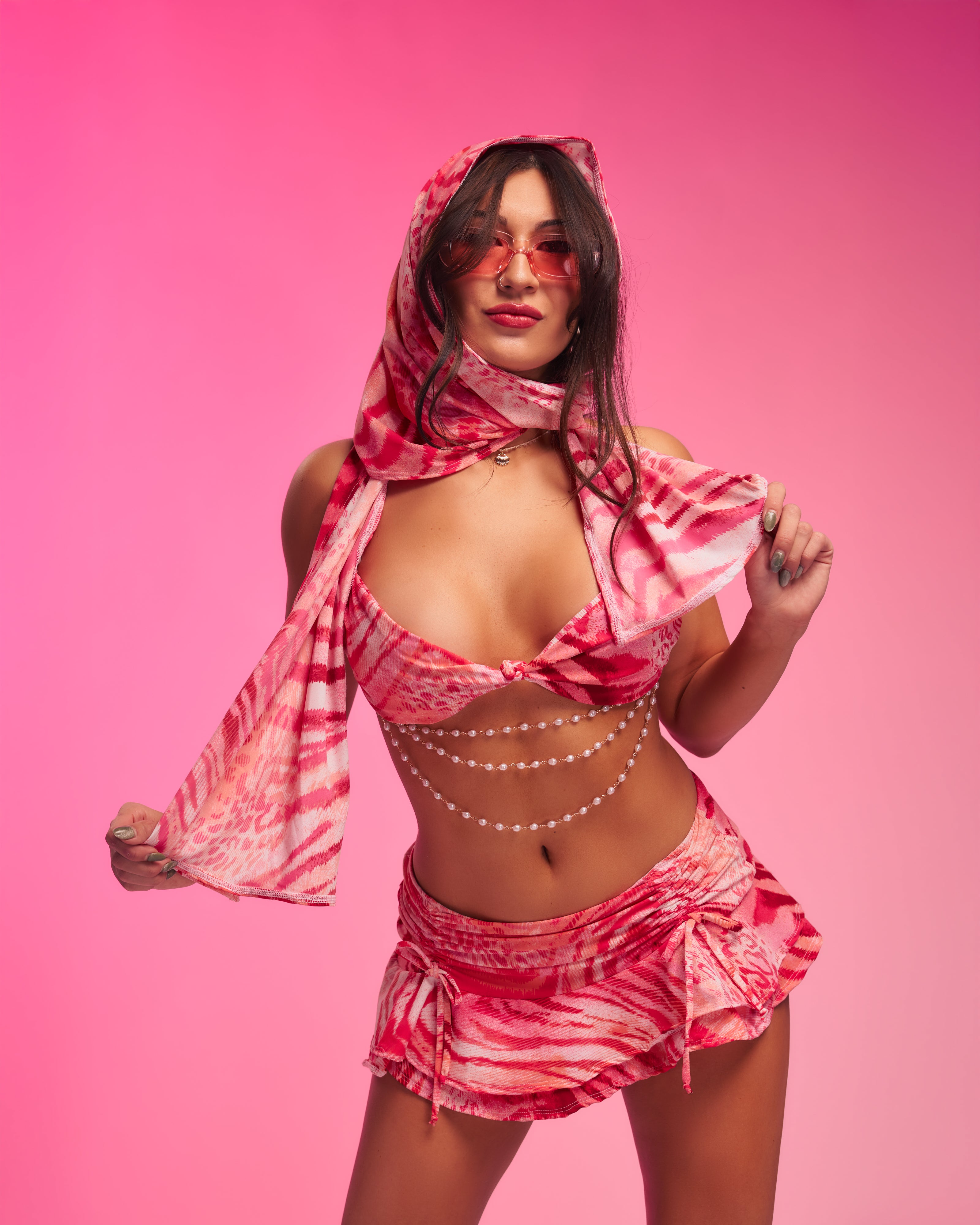 hot pink rave outfit 