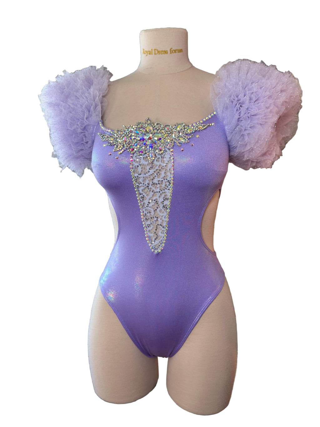 Lavender Stardust Bodysuit (M)