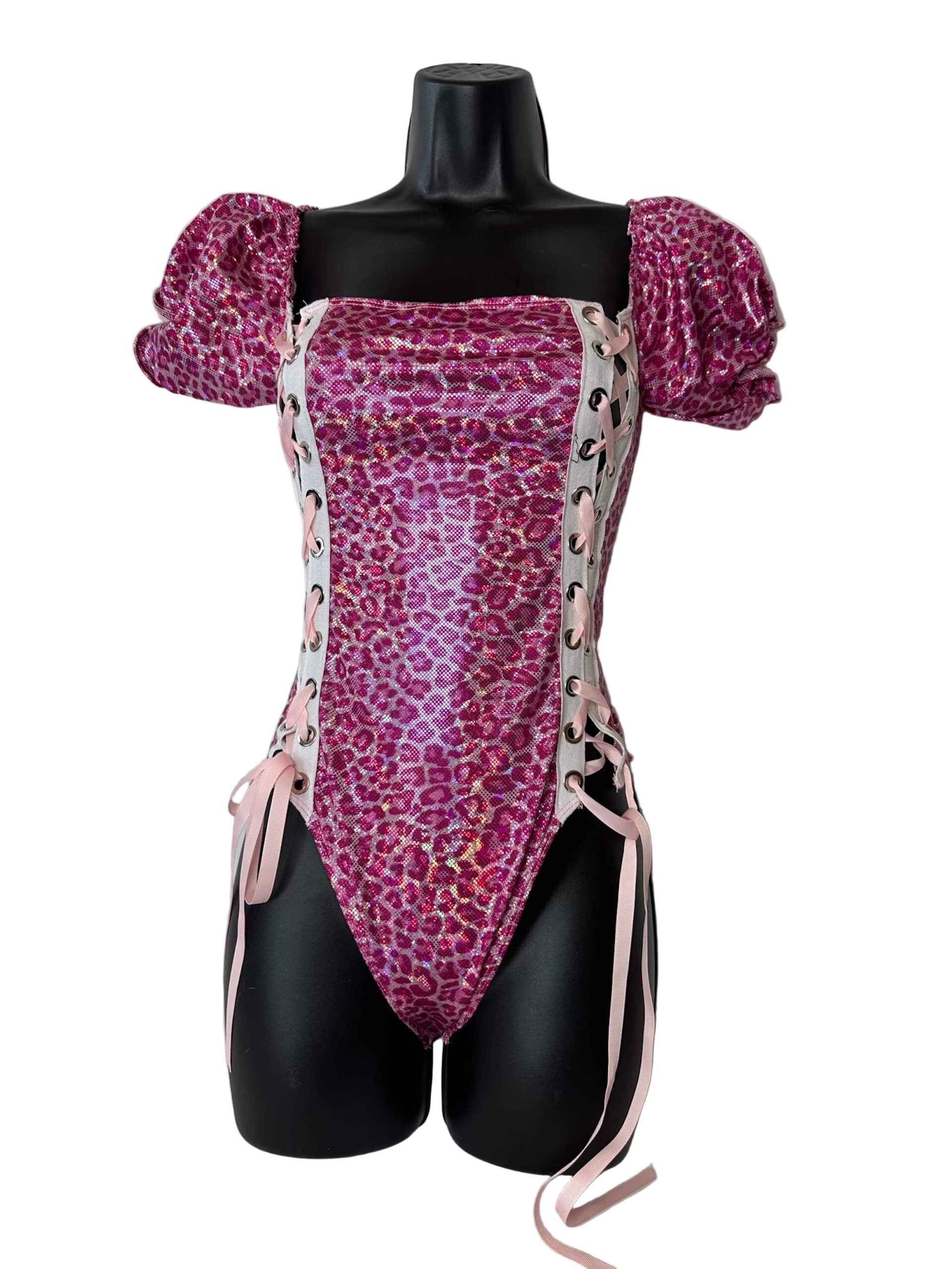 Pink Leo Bodysuit (XS)