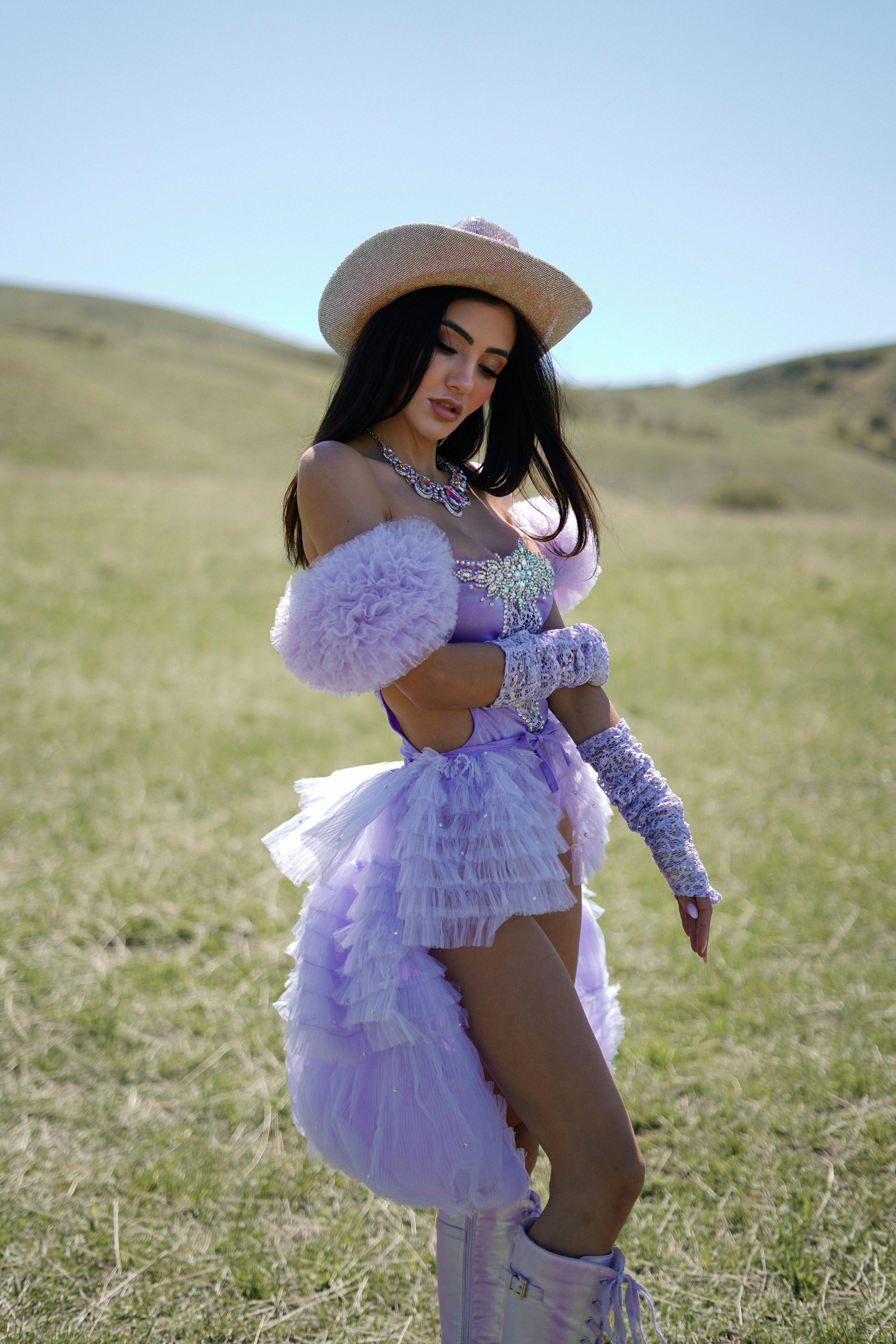 Lavender Stardust Skirt