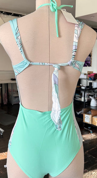 timid disco bodysuit - large