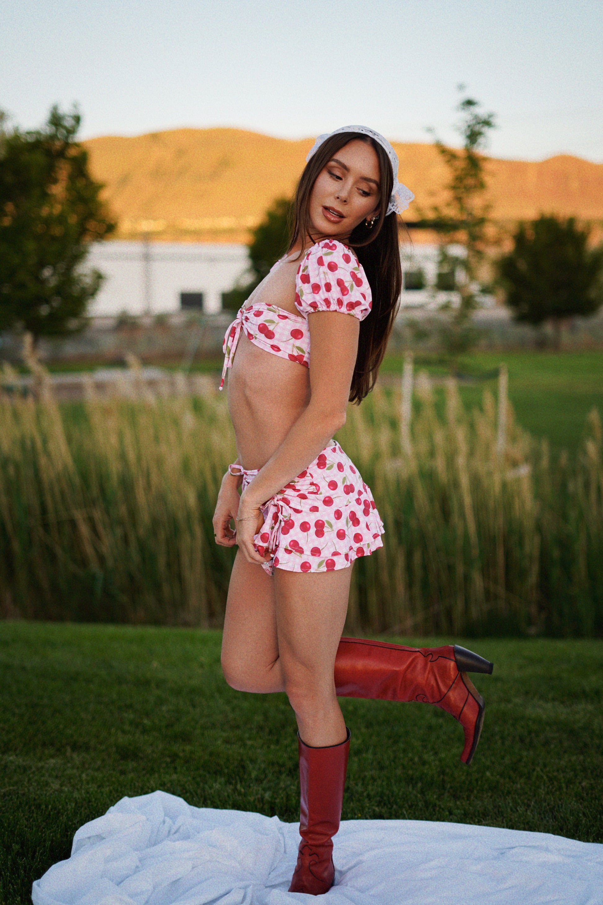 Very Cherry Skort