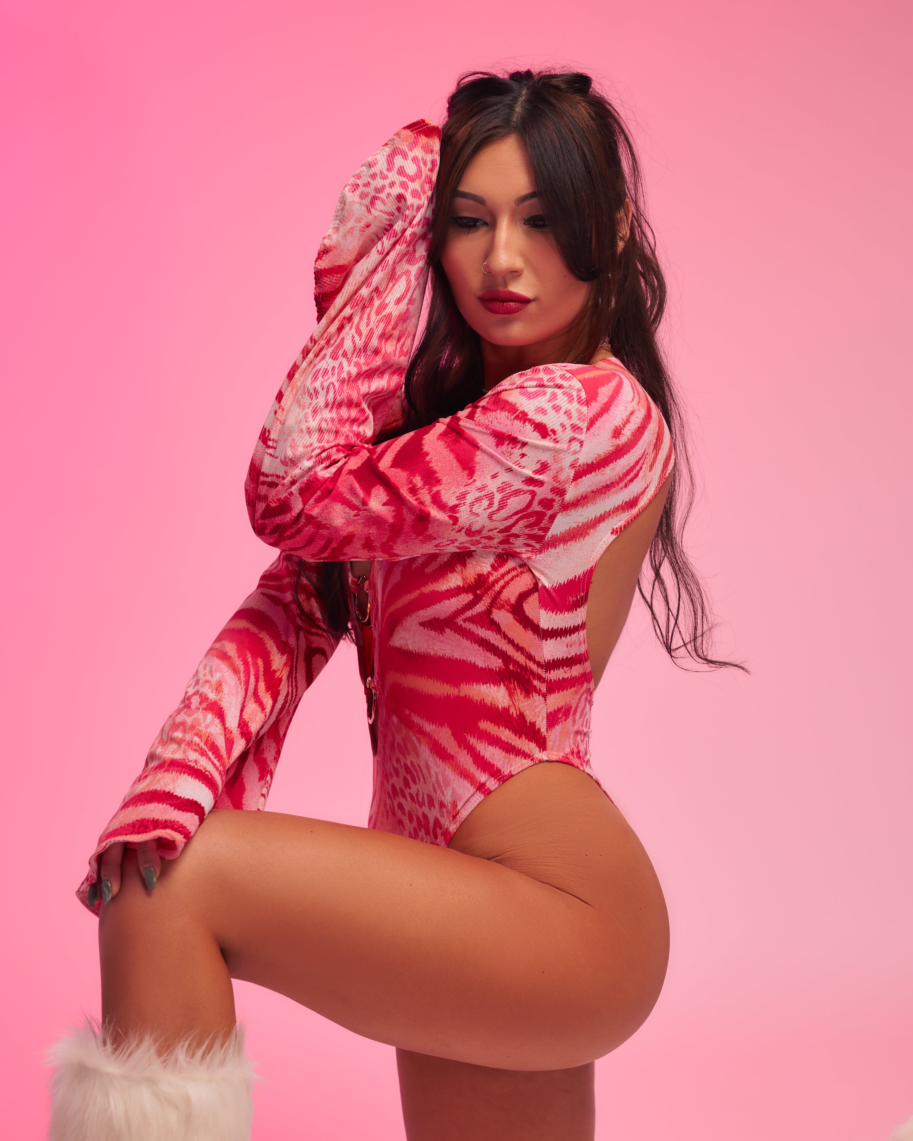 feminine Rave outfit 